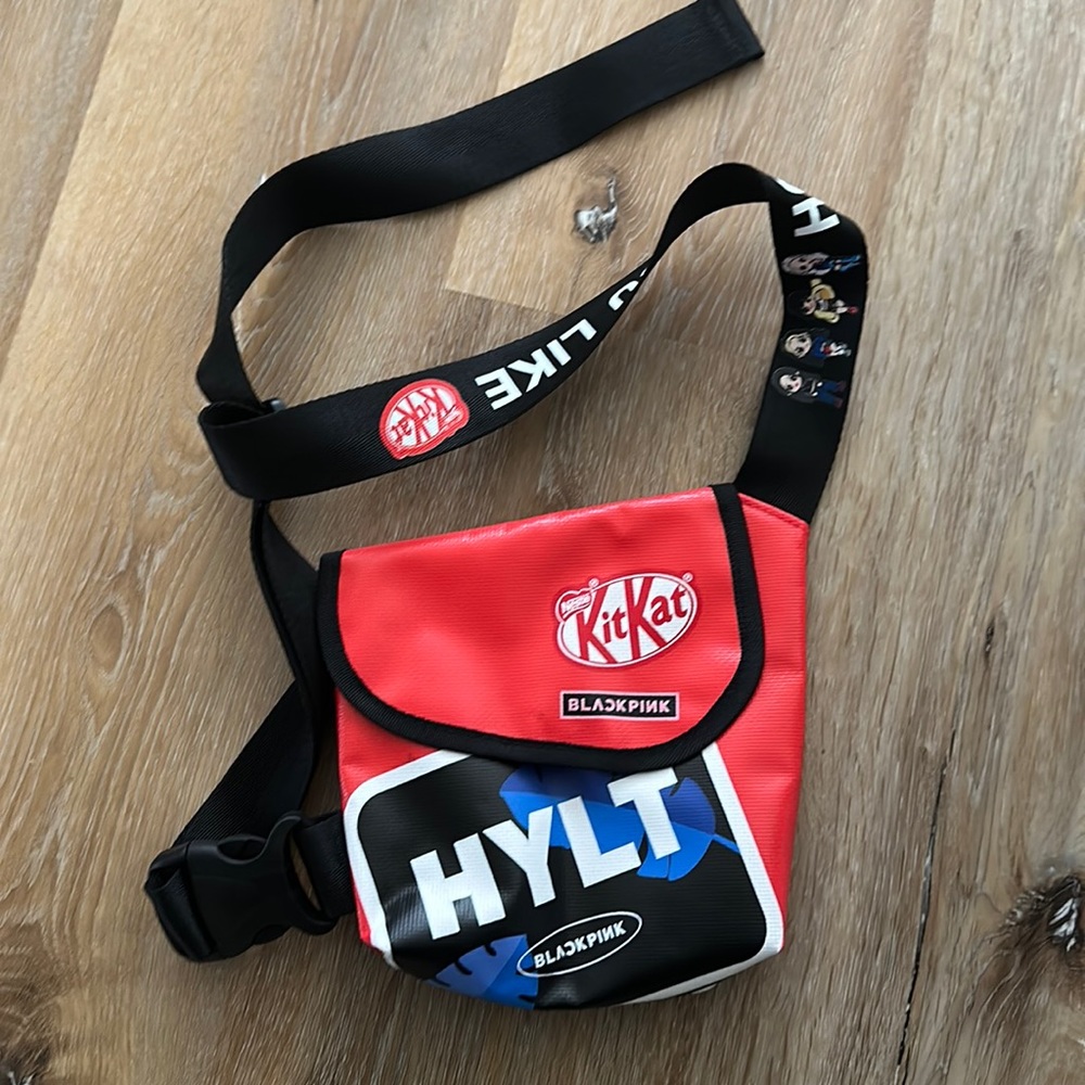 Black pink HYLT Crossbody bag